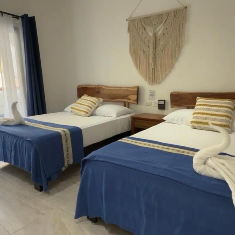 Hotel Plaza Nardos - Habitación Deluxe con 2 camas grandes - 1