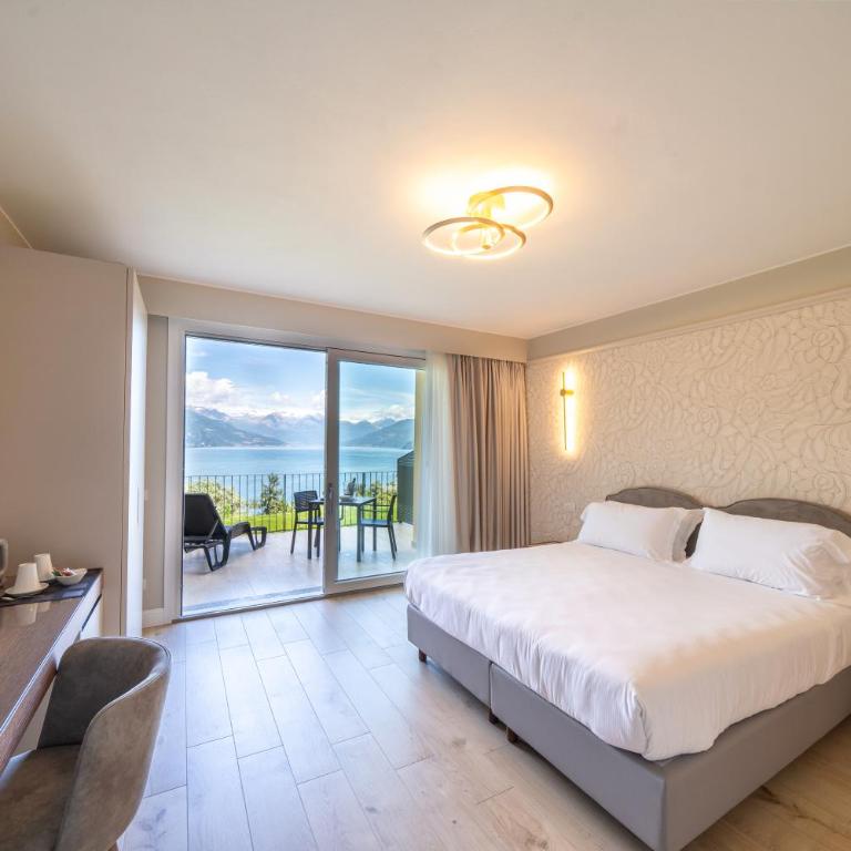 Borgo Le Terrazze - Camera Deluxe Matrimoniale/Doppia con Letti Singoli con Vista Lago - 11