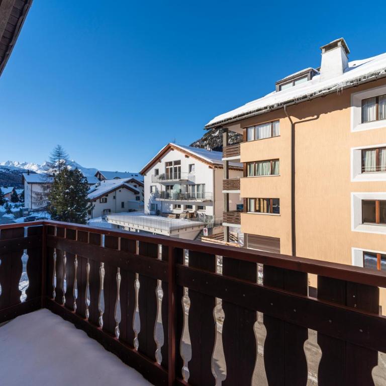 Chesa Silva - Silvaplana - Apartment mit Blick auf die Berge - 5