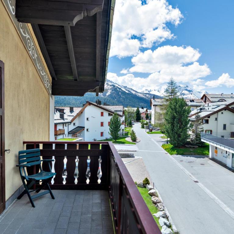 Chesa Silva - Silvaplana - Apartment mit Blick auf die Berge - 8