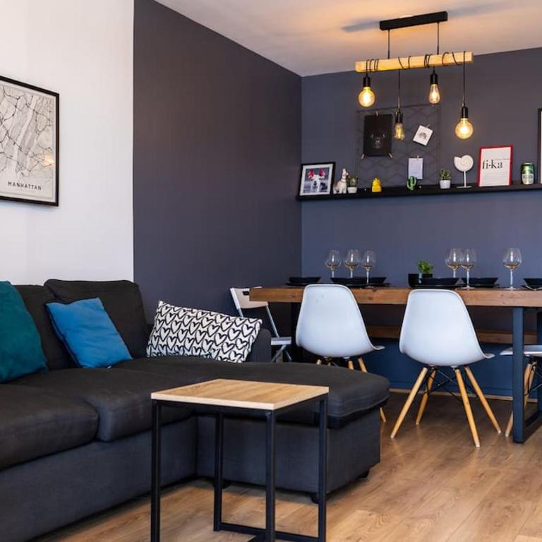 Saint Mathieu 5 minutes du port et gare wifi 10minutes plage - Four-Bedroom Apartment with Balcony - 2