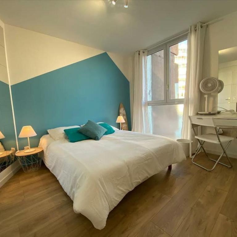 Saint Mathieu 5 minutes du port et gare wifi 10minutes plage - Four-Bedroom Apartment with Balcony - 41
