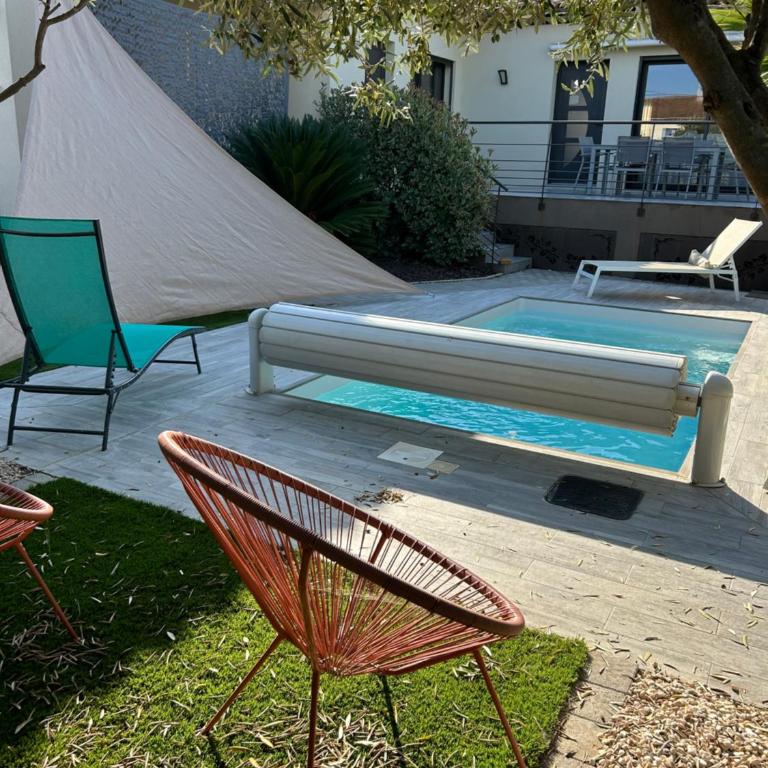VILLA TRANQUILLE - Villa 3 Chambres - 4