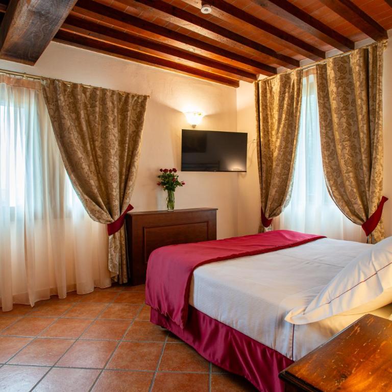 Torciano Hotel Wine & Winery, Tuscany - Camera Matrimoniale con Vista Giardino - 2