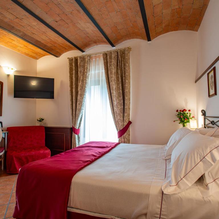 Torciano Hotel Wine & Winery, Tuscany - Camera Matrimoniale/Doppia con Letti Singoli con Vista Giardino - 1