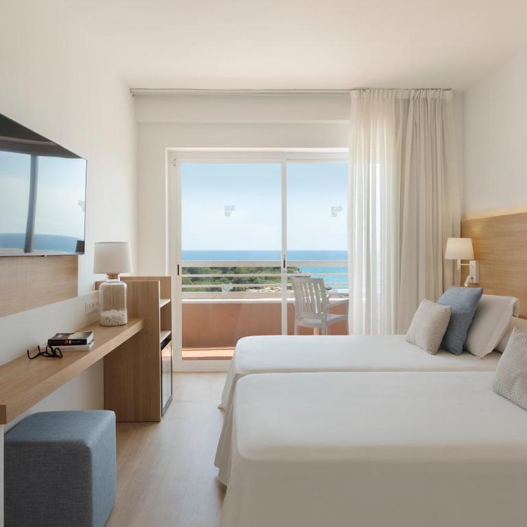 Hotel Cala Font - Habitación Doble con vistas al mar - 2 camas - 5