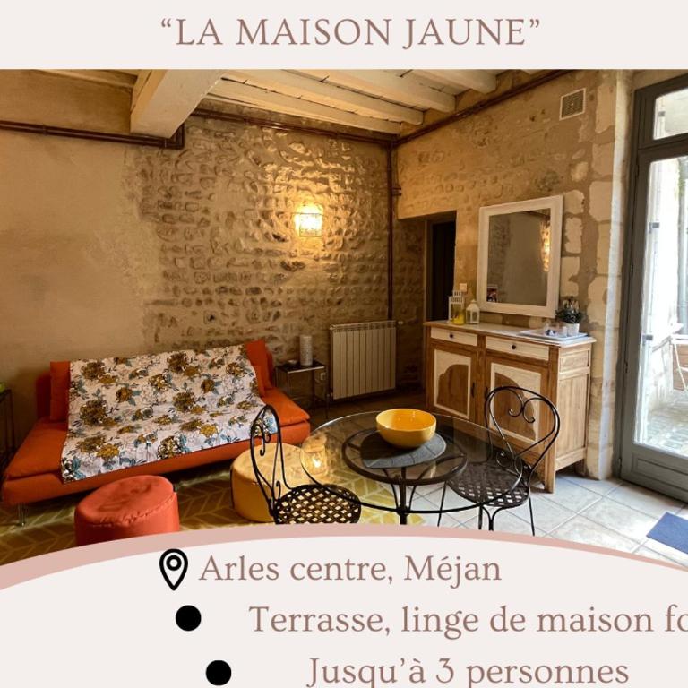 "La maison jaune" Arles centre terrasse - Apartment mit 1 Schlafzimmer - 1