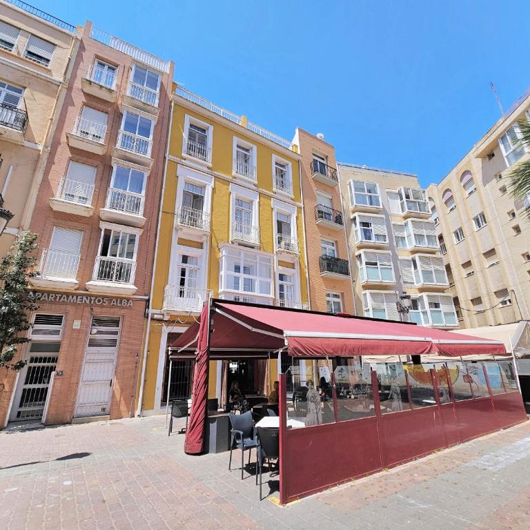 Apartamentos Nuevo Edificio Alba Cartagena centro Parking - Apartamento de 1 dormitorio con vistas a la ciudad - 58