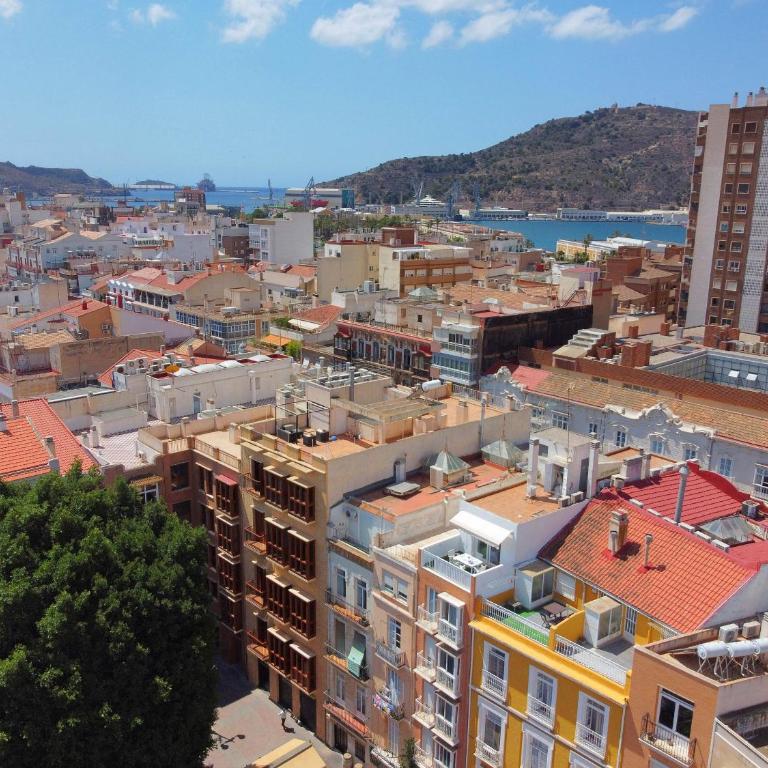 Apartamentos Nuevo Edificio Alba Cartagena centro Parking - Apartamento de 1 dormitorio con vistas a la ciudad - 64