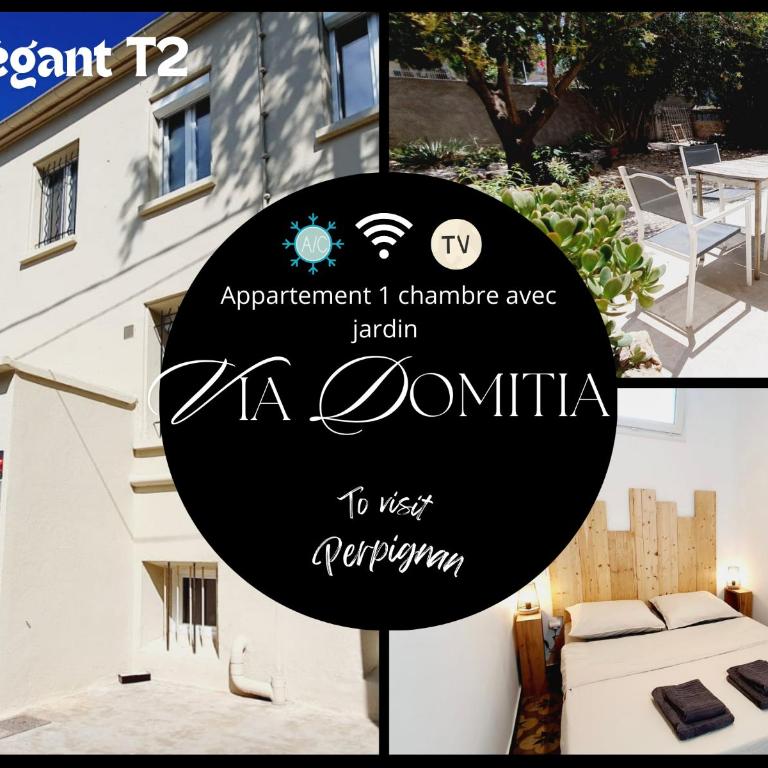 Via Domitia - Apartamento de 1 dormitorio con jardín - 2
