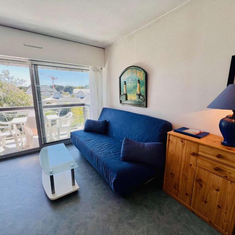Quiberon : Charmant T2 avec piscine, terrasse, parking, proche plage - 4 pers. - FR-1-478-174 - Appartement (4 Adultes) - 5