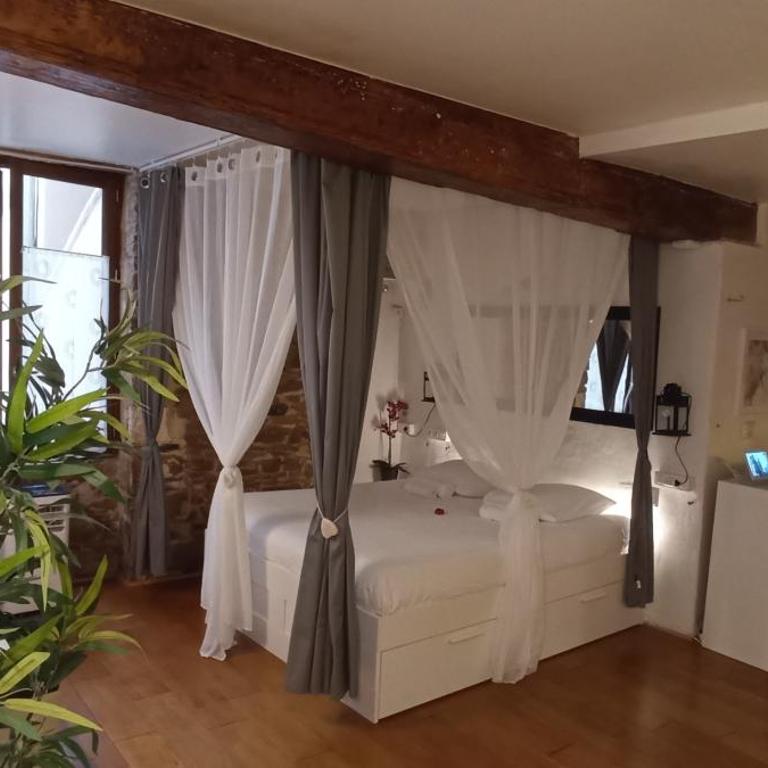 Loge du Vieux Lyon Chambre d'hôtes - Chambre Double Deluxe - 9