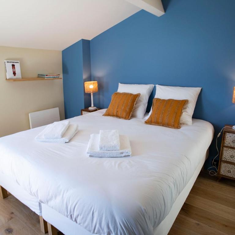 Provence Villa 11 Personnes vue mer Almanarre KiteSurf - Villa avec Piscine Privée - 37