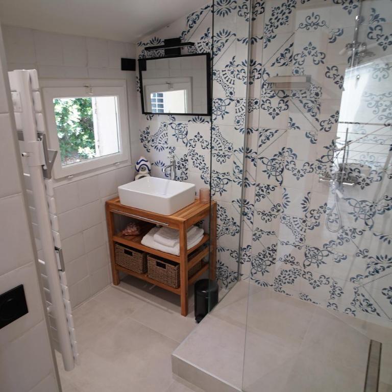 Provence Villa 11 Personnes vue mer Almanarre KiteSurf - Villa avec Piscine Privée - 49