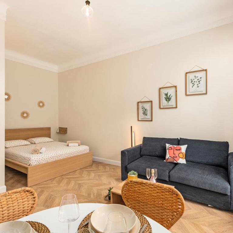 MONT FLEURI- Somptueux 2 pièces - Parking - Menton - Apartment mit 1 Schlafzimmer - 2