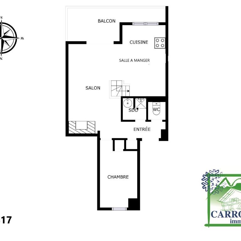LUTB17 - Duplex 6 personnes au pied des pistes - Apartment mit 3 Schlafzimmern und Bergblick - 22