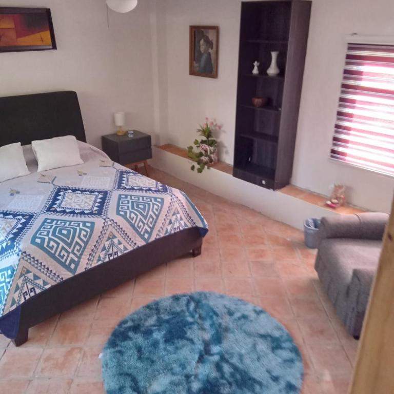 Jardín Quinta Las Fuentes Cabañas, Valsequillo. PUEBLA - Casa con 1 dormitorio - 2