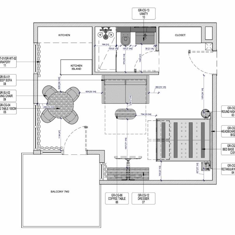 Wunderstay Alpine 203 Chic Studio with Balcony, Mountain and Lake view - Studio Apartment - 17