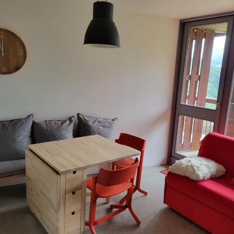 Studio rénové 5 pers, balcon, vue Mont Blanc - FR-1-346-376 - Estudio - 4