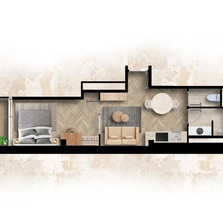 Quartier Libre Opera - Appartement 1 Chambre avec Balcon - 19