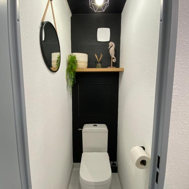 Studio cabine loggia et terrasse secteur prisé des falaises - Apartment mit 1 Schlafzimmer - 7