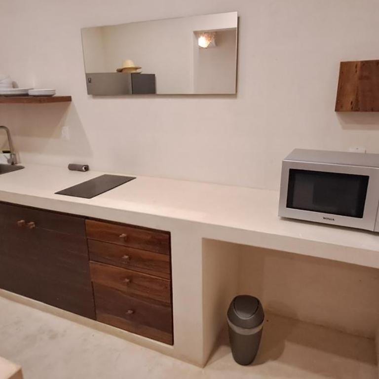VILLAS TULUM ideal para nomadas digitales - Estudio con cama extragrande y sofá cama - 7