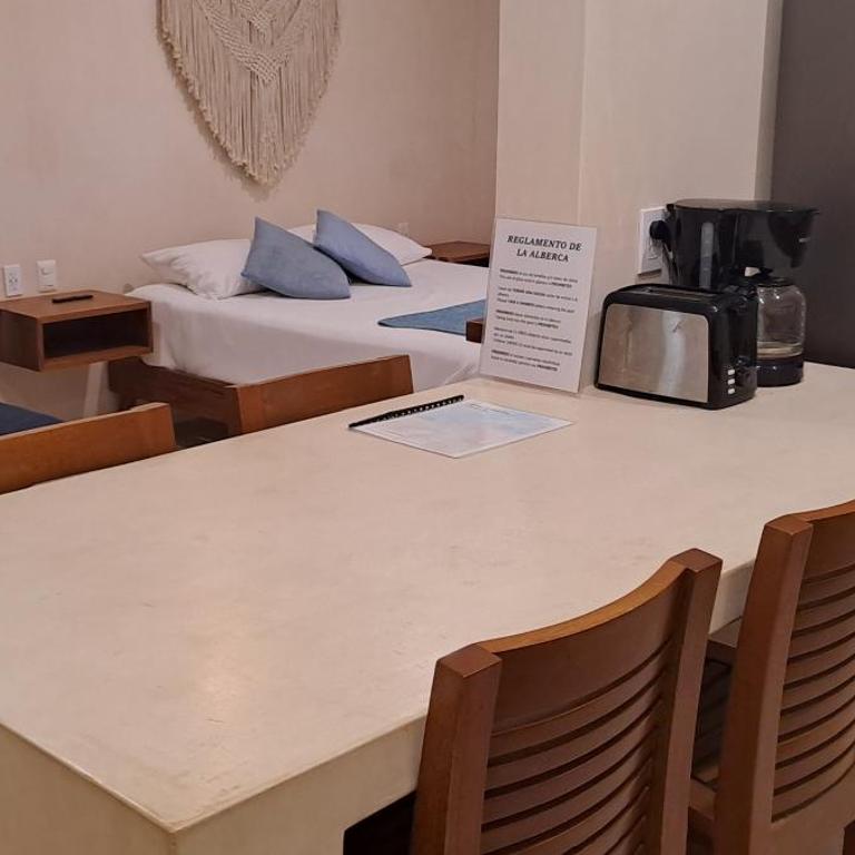 VILLAS TULUM ideal para nomadas digitales - Estudio con 1 cama grande - 2