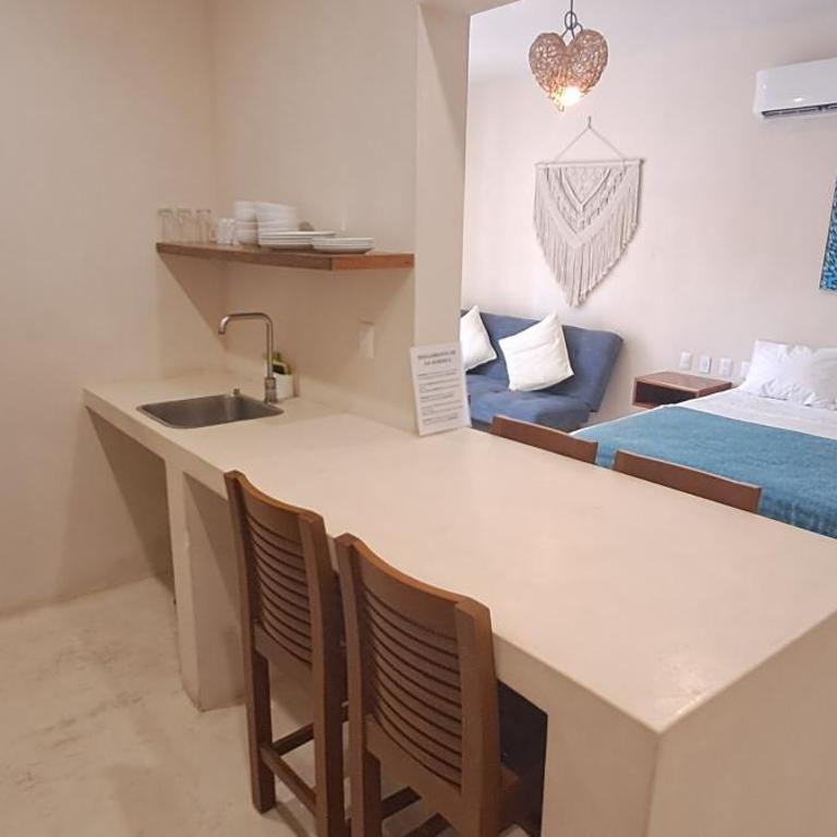 VILLAS TULUM ideal para nomadas digitales - Estudio con balcón - 6
