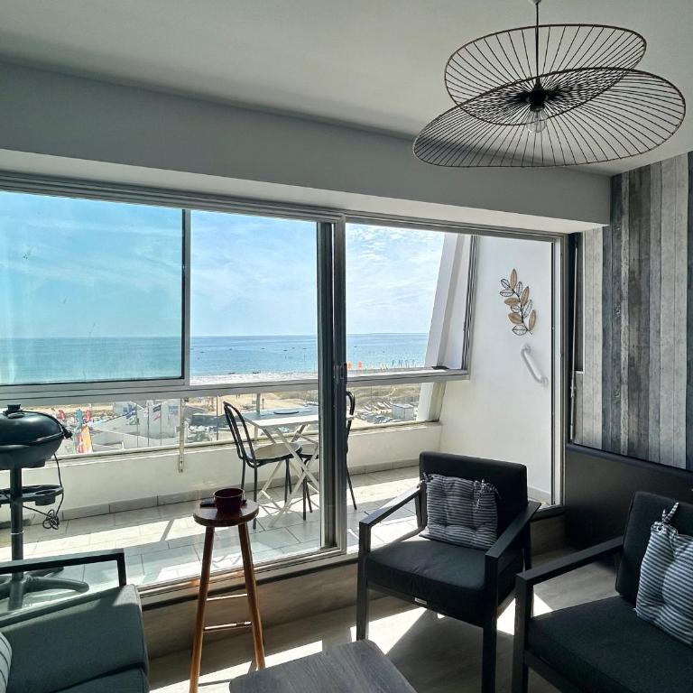 Appartement 2 chambres avec parking à St Jean de Monts, accès direct plage - FR-1-652-45 - Apartamento - 8