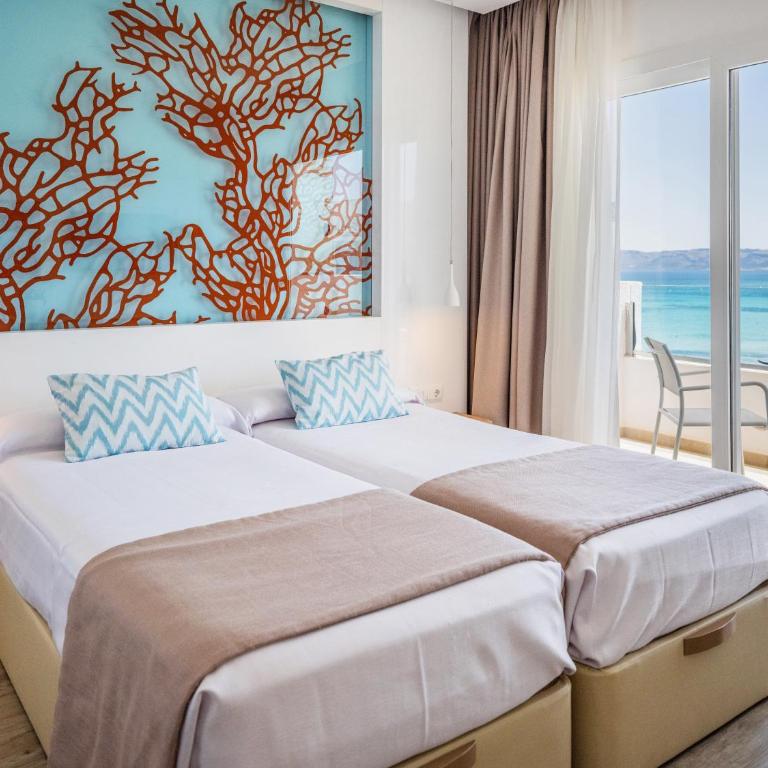 The Sea Hotel by Grupotel - Adults Only - Twin Room with Lateral Sea View - 3