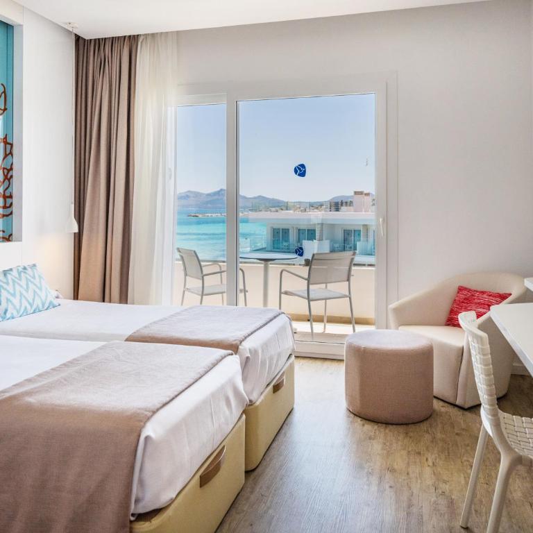 The Sea Hotel by Grupotel - Adults Only - Twin Room with Lateral Sea View - 4