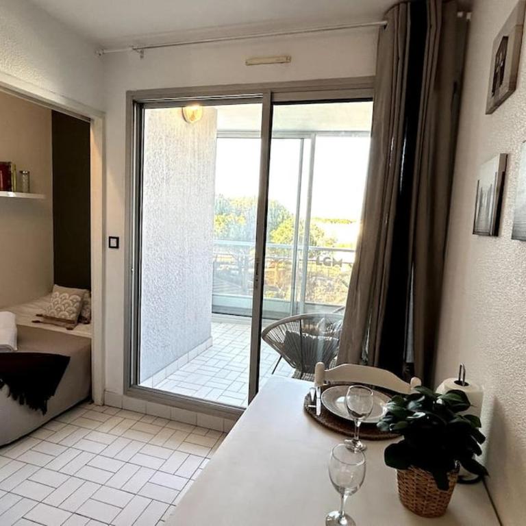 044 - L' Equateur Studio Cabine 4pers - 150m Plage - Appartement 1 Chambre - 21