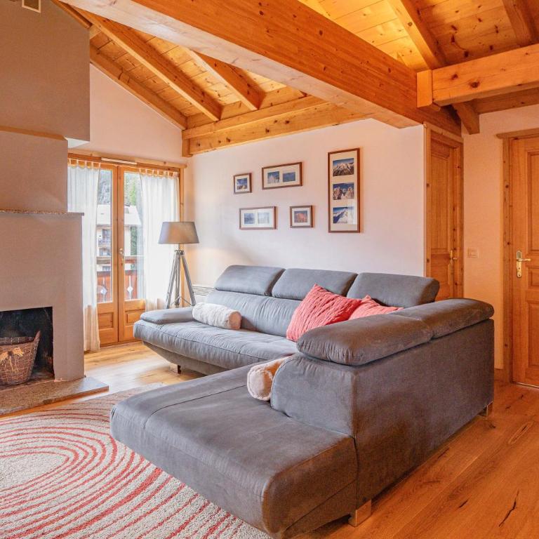 Apartment Capucin - A 3 Bedroom Chamonix Mountain Loft - Apartamento de 3 dormitorios con vistas a la montaña (6 personas) - 12