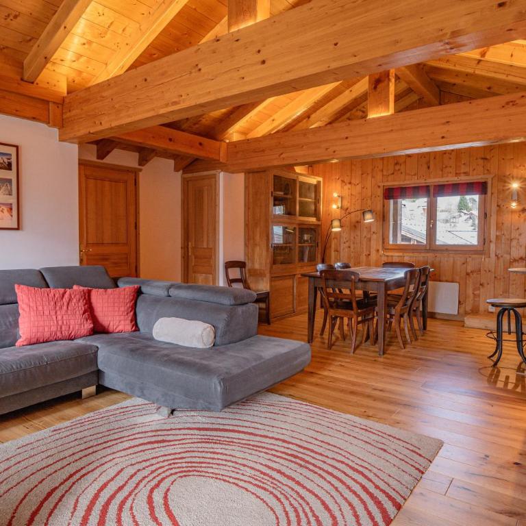 Apartment Capucin - A 3 Bedroom Chamonix Mountain Loft - Apartamento de 3 dormitorios con vistas a la montaña (6 personas) - 14