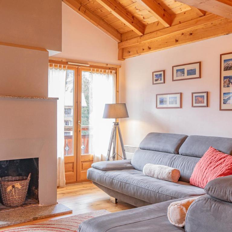 Apartment Capucin - A 3 Bedroom Chamonix Mountain Loft - Apartamento de 3 dormitorios con vistas a la montaña (6 personas) - 32