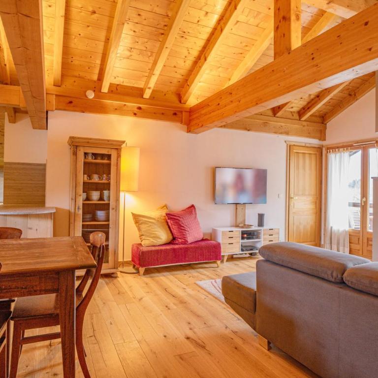 Apartment Capucin - A 3 Bedroom Chamonix Mountain Loft - Apartamento de 3 dormitorios con vistas a la montaña (6 personas) - 28