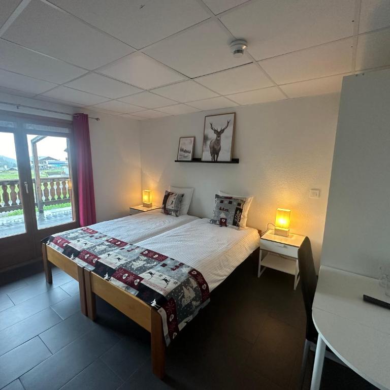 Chalet Montriond - Bike & Ski - Superior Doppel- oder Zweibettzimmer mit Bergblick - 5