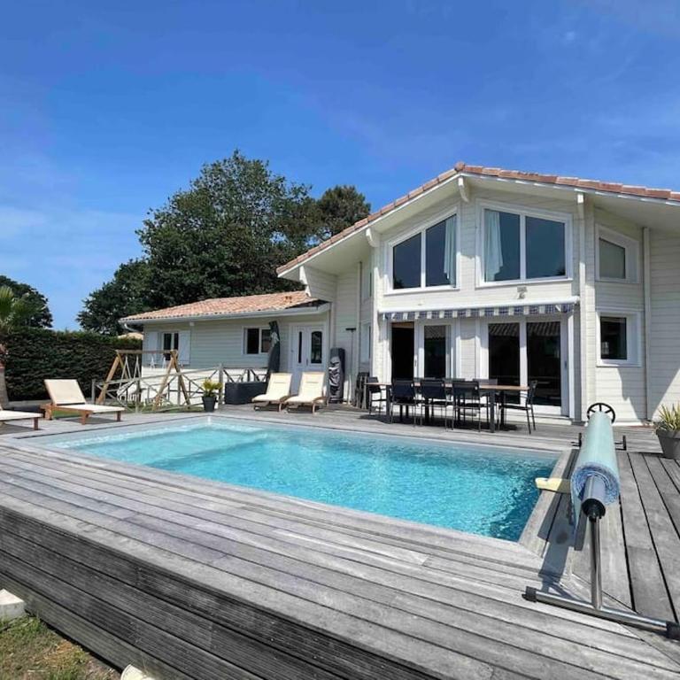 Villa Cazaux - Villa mit 3 Schlafzimmern - 1