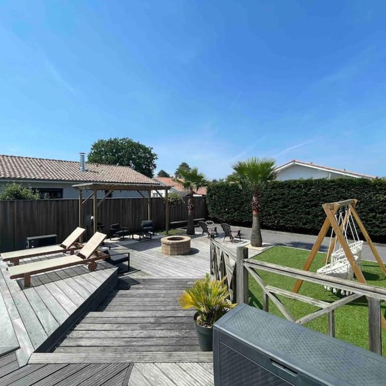 Villa Cazaux - Villa mit 3 Schlafzimmern - 6
