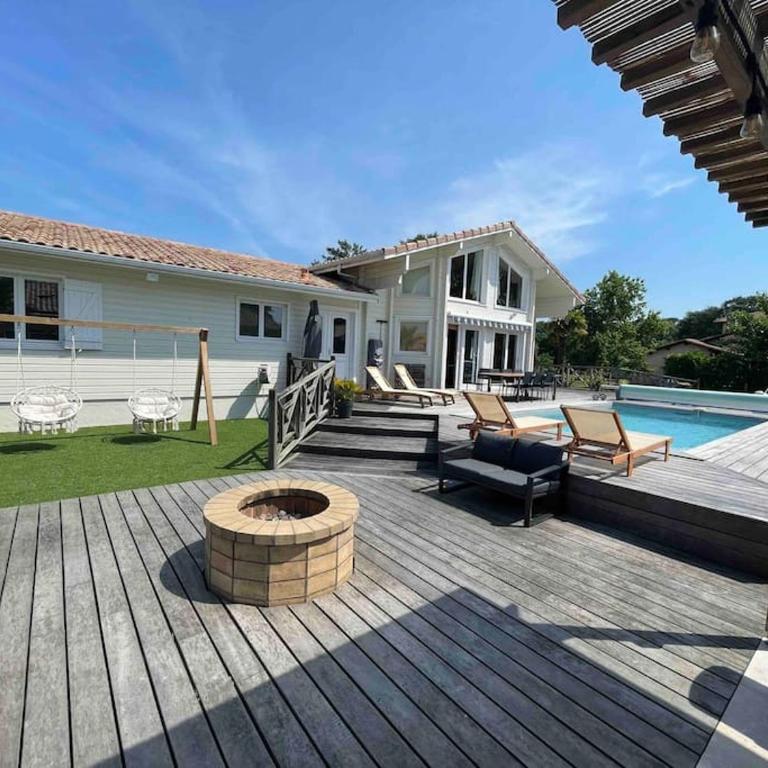 Villa Cazaux - Villa mit 3 Schlafzimmern - 10