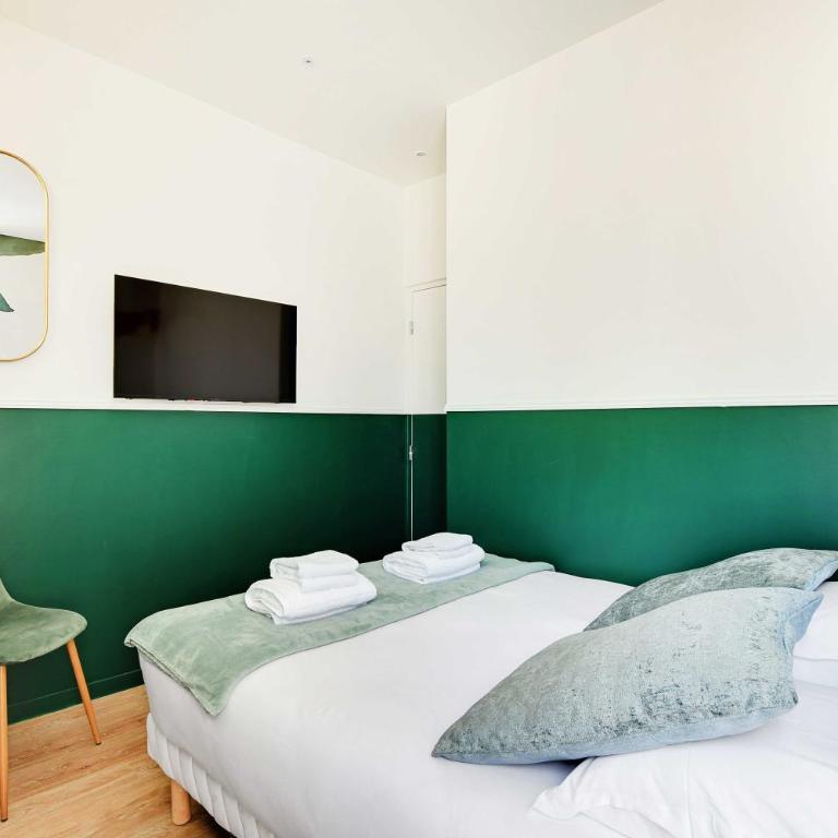 Cosy Cocoon for 2P with A-C - Near Montmartre - Estudio - 4