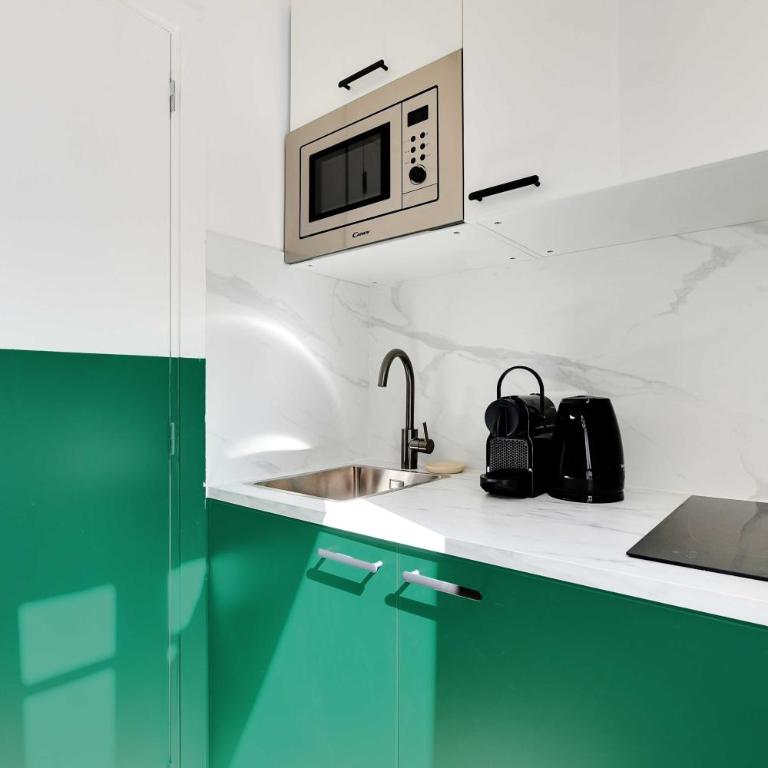 Cosy Cocoon for 2P with A-C - Near Montmartre - Estudio - 3