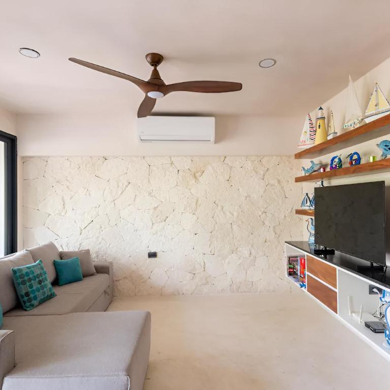 Departamento amplio con balcon y mini alberca privada - Apartamento de 1 dormitorio - 14