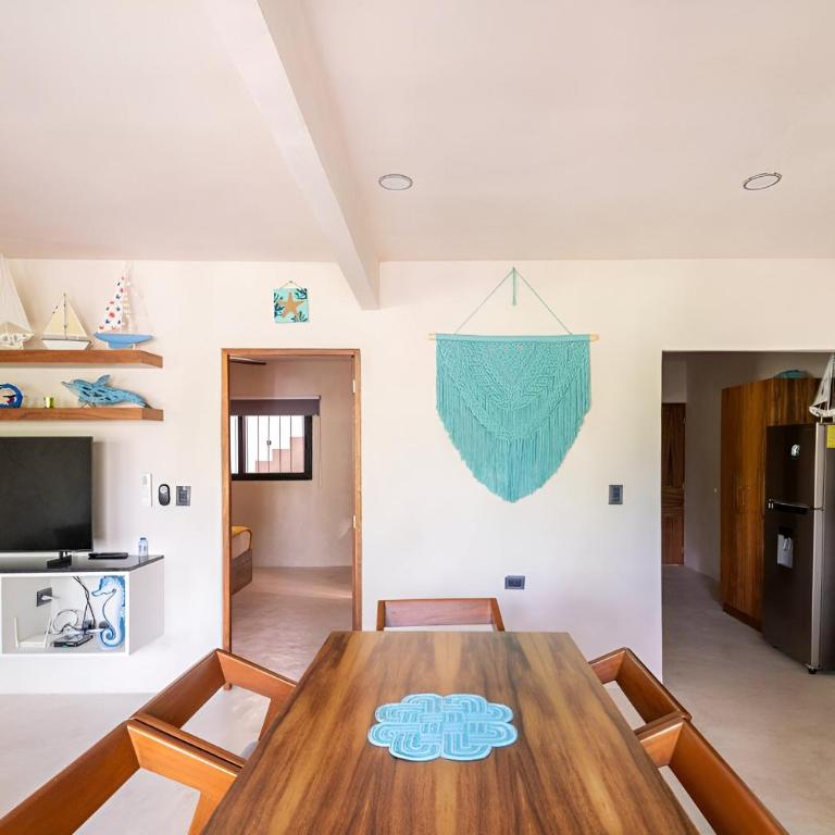 Departamento amplio con balcon y mini alberca privada - Apartamento de 1 dormitorio - 12