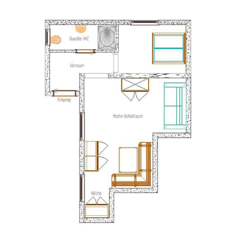 Chalet Holzerstubn - Apartment mit 1 Schlafzimmer - 10