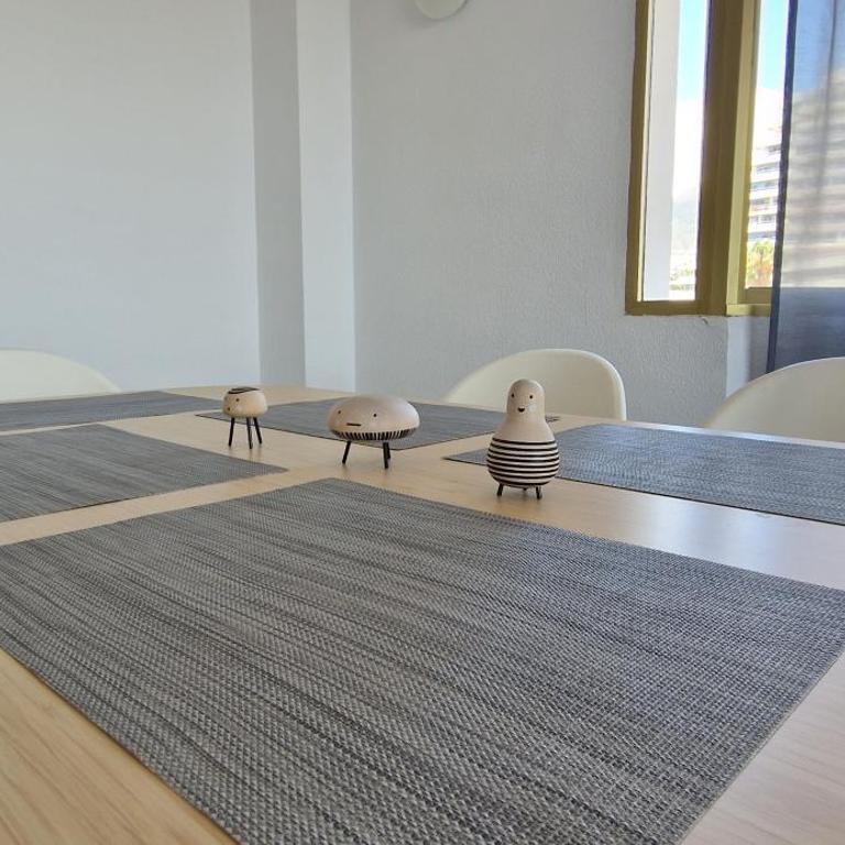 Beach Santa Ana, pool, 2 free parking, WiFi, 3 bedrooms, for 6-7 people, large terrace with Sea view - Three-Bedroom Apartment - 17