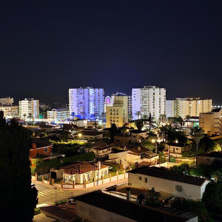 Beach Santa Ana, pool, 2 free parking, WiFi, 3 bedrooms, for 6-7 people, large terrace with Sea view - Three-Bedroom Apartment - 4