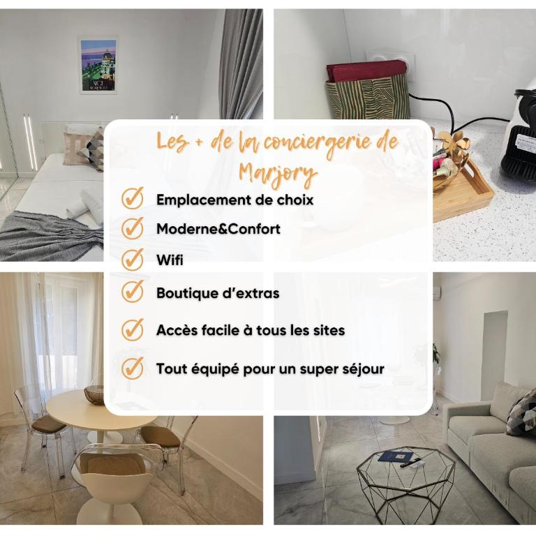 La Perle du Mourillon-WIFI-Spacieux Haut de gamme - Apartment mit 1 Schlafzimmer - 6