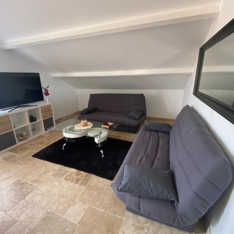 Haut de villa vue mer - Appartement 1 Chambre - 2