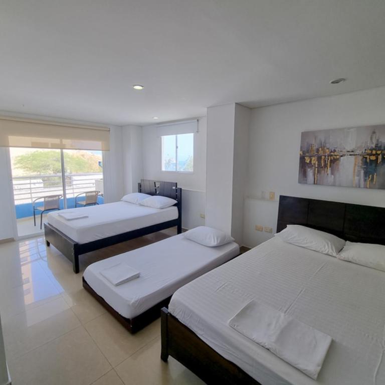 Apartamentos con vista al mar Brisa Marina Rodadero - by Bedviajes - Apartamento de 2 dormitorios con vistas al mar - 7